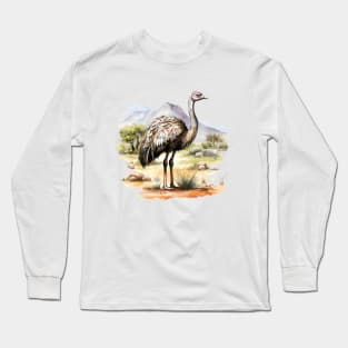 Ostrich Long Sleeve T-Shirt